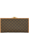 CELINE Macadam Kisslock Long Wallet