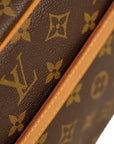 LOUIS VUITTON Monogram Compiègne Clutch Bag/Handbag M51845