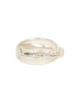 TIFFANY & CO. SV925 1837 Interlocking Circle Double Ring