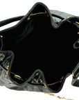 CHANEL 1994–1996 Drawstring Style Caviar Leather Backpack / Handbag