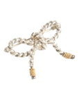 TIFFANY & CO. SV925 K18YG Ribbon Brooch