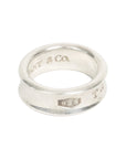 TIFFANY & CO. SV925 Narrow 1837 Ring