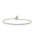 TIFFANY & CO. SV925 K18YG Twist Bangle