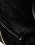 PRADA Nylon Leather Handbag