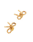 TIFFANY & CO. Ribbon Earring 750YG 2.7g