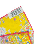 HERMES Carre 45 In the Land of Blooming Birds Scarf