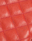 CHANEL 1991–1994 Matelassé Coco Mark Caviar Skin Shoulder Bag