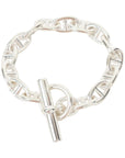 HERMES SV925 Chaine D'Ancre MM 15 Links Bracelet
