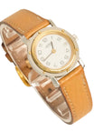 Hermes Clipper Leather Belt Watch