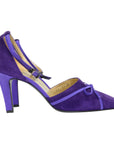 YVES SAINT LAURENT Pumps with Blue Ribbon