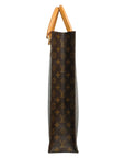 LOUIS VUITTON Monogram Sac Plat Handbag M51140