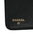CHANEL 1997–1999 Coco Mark Caviar Leather Planner Cover