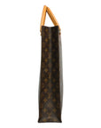 LOUIS VUITTON Monogram Sac Plat Handbag M51140
