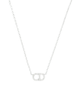 CHRISTIAN DIOR CD Logo Necklace