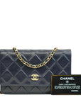 CHANEL Matelasse CC Logo Chain Wallet/Shoulder Bag