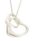 TIFFANY & CO. Double Open Heart Necklace