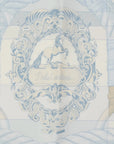 HERMES Silk Carré45 Della Garalleria Scarf