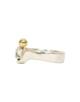 TIFFANY & CO. SV925 K18YG Love Knot Ring