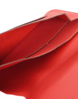 HERMES Dogon GM Taurillon Clemence Wallet