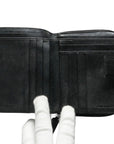 PRADA Nylon Round Zip Compact Wallet