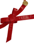 CHANEL Ribbon Chain Belt
