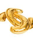 CHANEL Matelasse Coco Mark Brooch