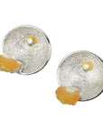 CHRISTIAN DIOR Trotter Logo Plate Earring