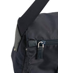 PRADA Nylon Double Pocket Shoulder Bag