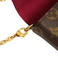 LOUIS VUITTON Monogram Pochette Felicie Shoulder Bag M81896