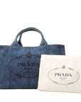PRADA Canapa Tote Bag
