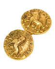 CHANEL Lion Earrings