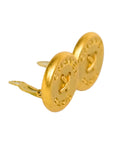 CHANEL Button Earrings