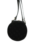 LOUIS VUITTON Monogram Little Papillon Satin Noir Handbag M92352