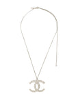 CHANEL Coco Mark Rhinestone Necklace
