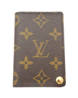 LOUIS VUITTON Monogram Porte-Cartes Credit Pression M60937 OTHER ACCESSORY