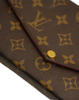 LOUIS VUITTON Monogram Pochette Felicie Shoulder Bag M81896