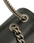 CHANEL Coco Mark Chain Aged Metal Hardware Handbag / Shoulder Bag