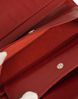 CHANEL Matelasse Coco Mark Tri-Fold Long Wallet