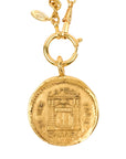 CHANEL Logo Necklace