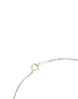 TIFFANY & CO. SV925 K18YG Open Heart Ribbon Necklace