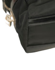 PRADA Nylon Leather Handbag
