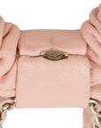 CHANEL Leather Hair Scrunchie
