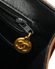 CHANEL 1994-1996 Chocobar Patent Chain Tote Bag/Handbag