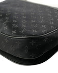 LOUIS VUITTON Monogram Comte De Femusette Satin Noir Shoulder Bag M92273