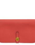 HERMES Dogon GM Taurillon Clemence Wallet