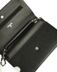 CHANEL Coco Mark Caviar Skin Shoulder Bag