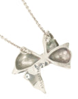 TIFFANY & CO. SV925 House Design Ribbon Necklace