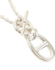 HERMÈS SV925 Chaîne d’Ancre Pendant Necklace