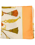 CELINE Tassel Chain Carre 90 Scarf