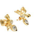 CHRISTIAN DIOR Rhinestone Earring